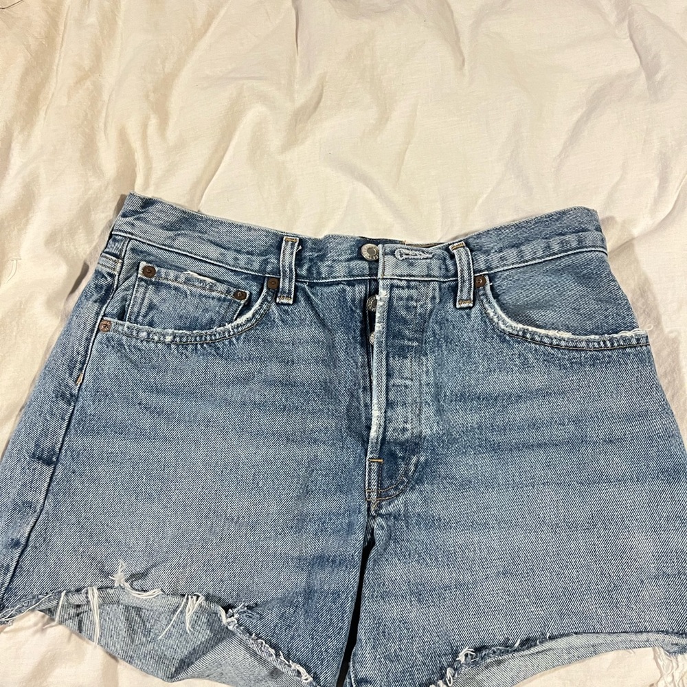 Agolde denim shorts